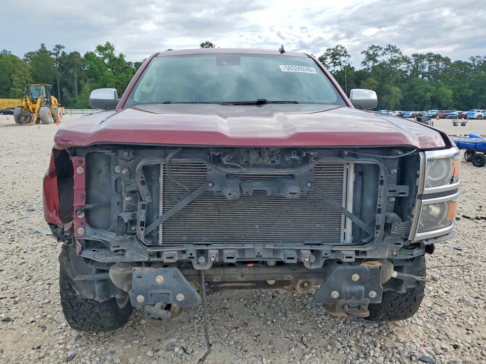 2014 Chevrolet Silverado VIN 3GCUKTEJ4EG307513 COPART salvage auction — FRONT END, TX - CERTIFICATE OF TITLE, sold $4,200 on 2026-07-02 (photo 5)