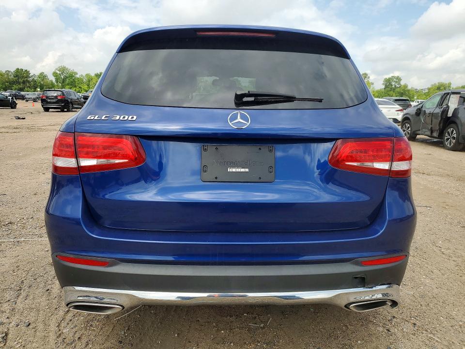 2017 Mercedes-benz Glc VIN WDC0G4JB4HF132765 COPART salvage auction — FRONT END, Tx - Salvage Vehicle Title (P), sold $7,500 on 2026-07-28 (photo 6)