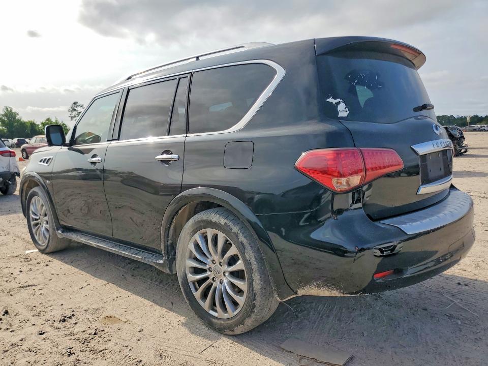 2017 Infiniti Qx80 VIN JN8AZ2NFXH9645284 COPART salvage auction — NORMAL WEAR, Tx - Certificate Of Title, sold $2,000 on 2026-07-29 (photo 2)
