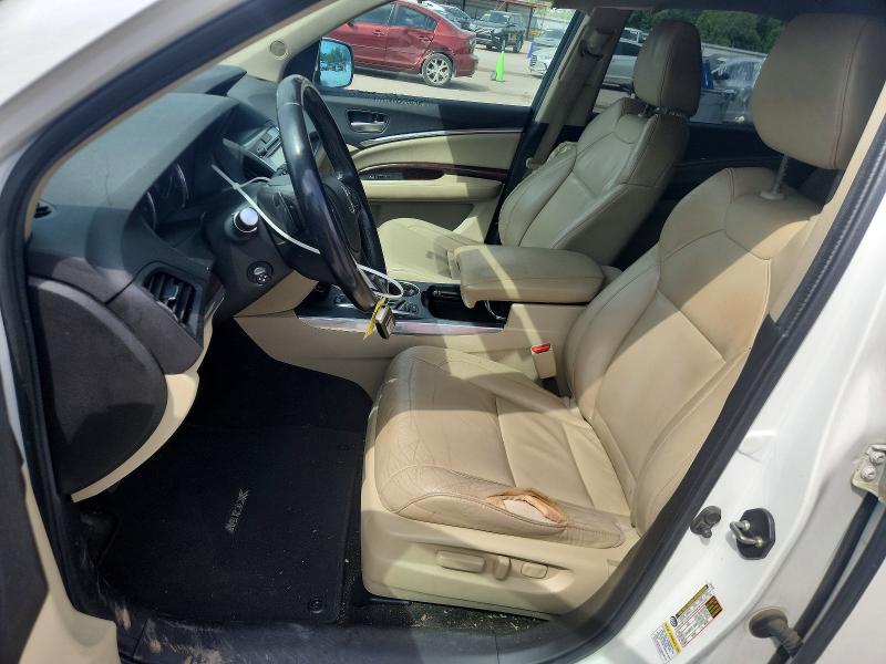 2014 Acura Mdx VIN 5FRYD3H23EB013296 COPART salvage auction — REAR END, Id - Salvage Certificate Of Title, sold $1,450 on 2026-07-10 (photo 7)