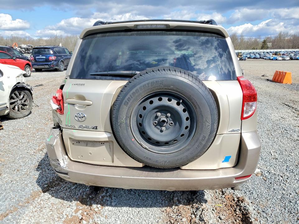 2006 Toyota Rav 4 VIN JTMBD33V466006153 COPART salvage auction — MINOR DENT/SCRATCHES, Nj - Cert Of Title-Salvage, sold $1,200 on 2026-07-07 (photo 6)