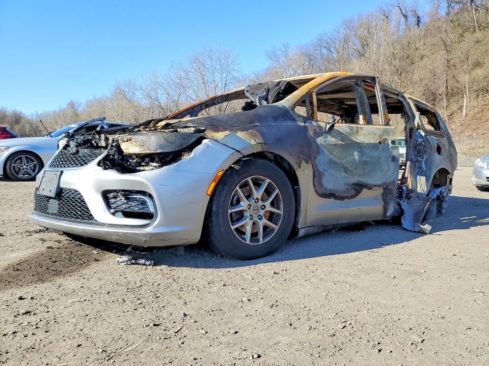 2021 Chrysler Pacifica VIN 2C4RC1BG1MR521612 COPART salvage auction — BURN, NY - MV-907A SALVAGE CERTIFICATE, sold $475 on 2026-07-02 (photo 1)