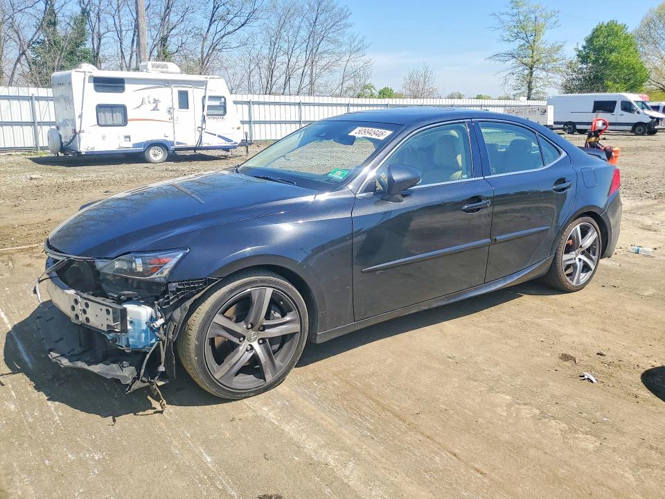 2018 Lexus Is VIN JTHC81D28J5033841 COPART salvage auction — SIDE, Nj - Cert Of Title-Salvage, sold $1,050 on 2026-07-15 (photo 1)