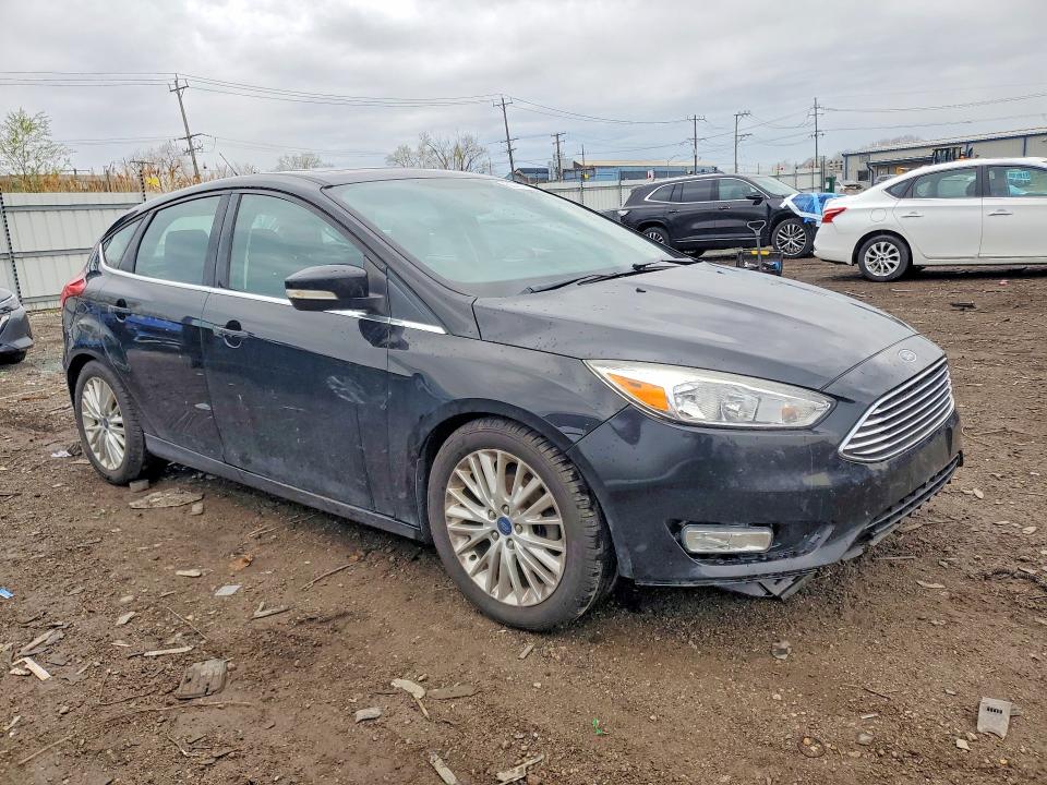 2018 Ford Focus VIN 1FADP3N23JL326244 COPART salvage auction — UNDERCARRIAGE, Il - Salvage Certificate, sold $425 on 2026-07-03 (photo 4)