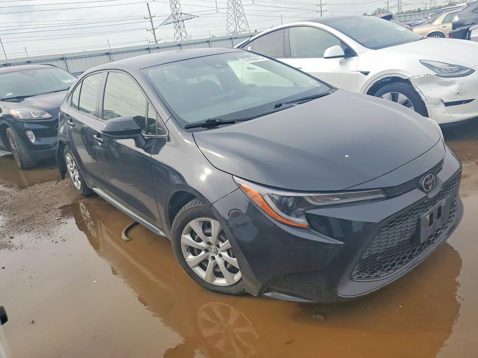 2022 Toyota Corolla VIN JTDEPMAE5NJ201252 COPART salvage auction — REAR END, Il - Salvage Certificate, sold $4,150 on 2026-07-07 (photo 4)