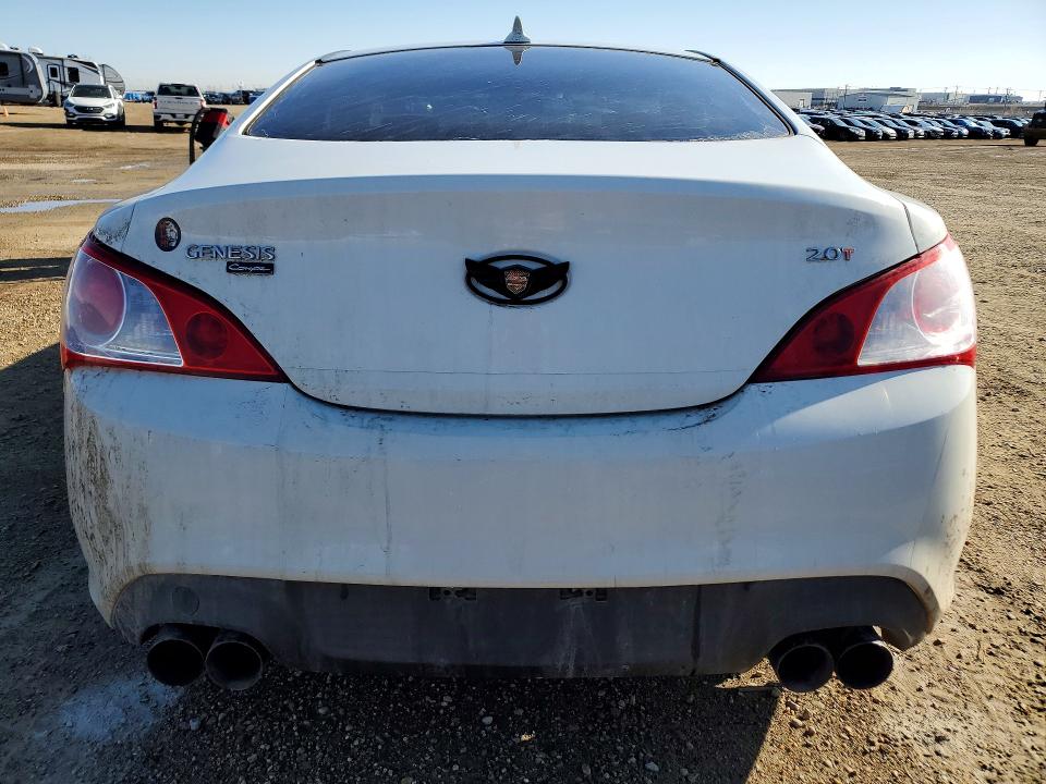 2010 Hyundai Genesis VIN KMHHT6KD1AU040672 COPART salvage auction — FRONT END, AB - BOS - SALVAGE, sold $475 on 2026-07-02 (photo 6)
