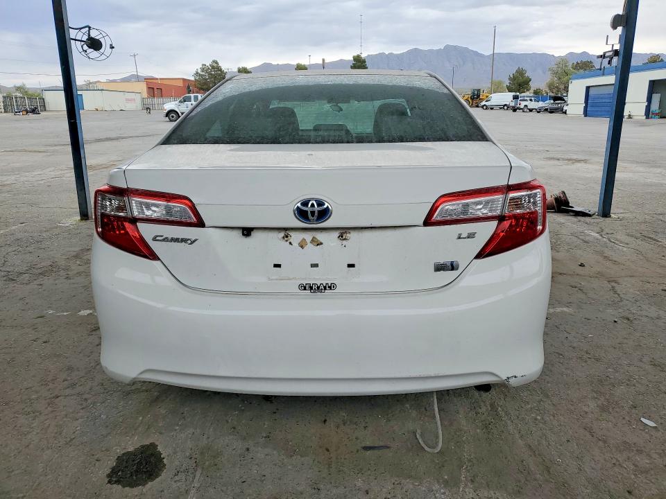 2014 Toyota Camry solara VIN 4T1BD1FKXEU122615 COPART salvage auction — FRONT END, Tx - Salvage Vehicle Title, sold $975 on 2026-07-08 (photo 6)