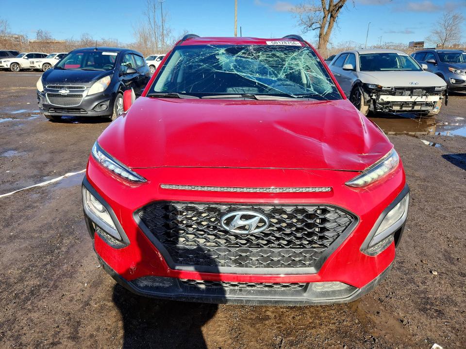 2019 Hyundai Kona VIN KM8K12AA1KU287848 COPART salvage auction — FRONT END, Salvage Title, sold $575 on 2026-07-28 (photo 5)