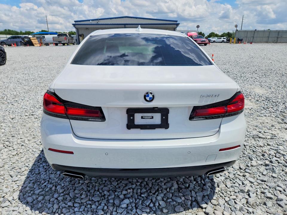 2022 BMW 5er VIN WBA53BH06NWX83324 COPART salvage auction — FRONT END, Fl - Certificate Of Destruction, sold $15,100 on 2026-07-02 (photo 6)