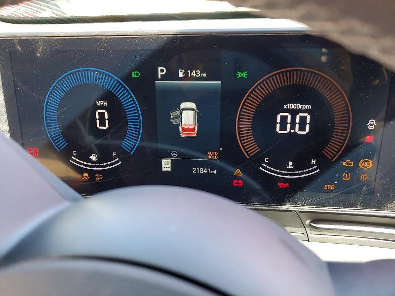2025 Hyundai Kona VIN KM8HB3AB0SU307433 COPART salvage auction — ALL OVER, FL - CERT OF TITLE SLVG REBUILDABLE, sold $2,300 on 2026-07-20 (photo 9)