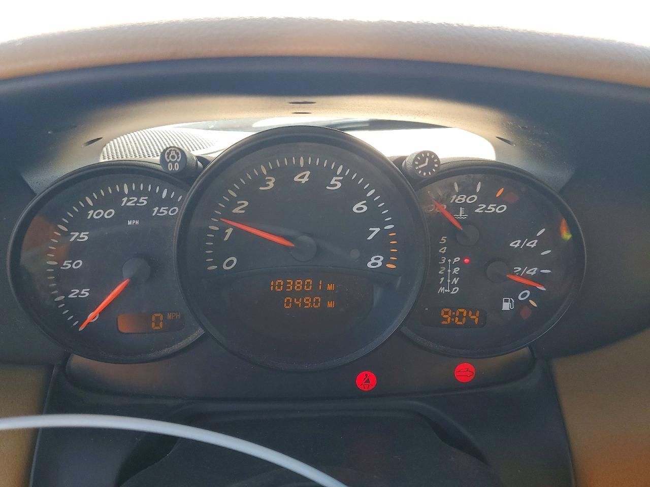 2002 Porsche Boxster VIN WP0CA29872U625506 COPART salvage auction — Mechanical, CA - SALVAGE ACQUISITION BILLOFSALE, sold $1,200 on 2026-09-09 (photo 9)