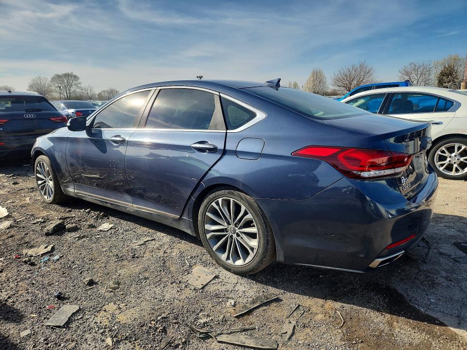 2015 Hyundai Genesis VIN KMHGN4JE7FU099141 COPART salvage auction — FRONT END, Id - Salvage Certificate Of Title, sold $1,400 on 2026-07-06 (photo 2)