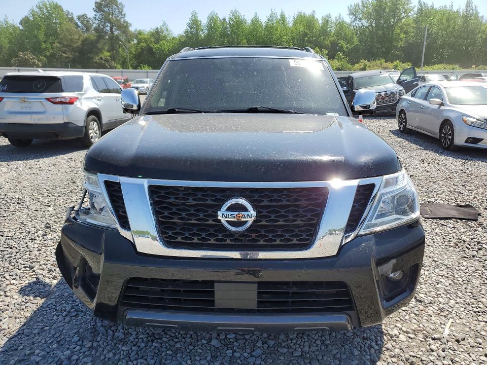2019 Nissan Armada VIN JN8AY2ND7K9087385 COPART salvage auction — SIDE, TN - SALVAGE CERTIFICATE, sold $6,600 on 2026-07-02 (photo 5)