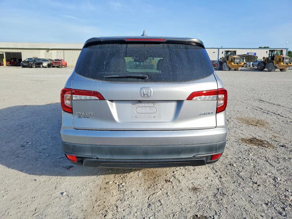 2019 Honda Pilot VIN 5FNYF6H19KB100894 COPART salvage auction — FRONT END, Tn - Salvage Certificate, sold $4,000 on 2026-07-03 (photo 6)
