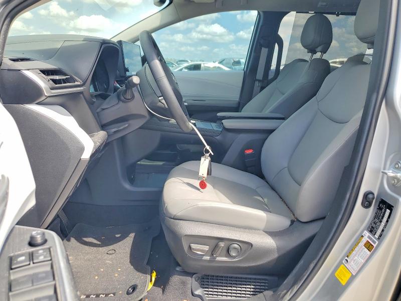 2025 Toyota Sienna VIN 5TDYRKECXSS241197 COPART salvage auction — FRONT END, Tx - Salvage Vehicle Title, sold $20,000 on 2026-07-28 (photo 7)
