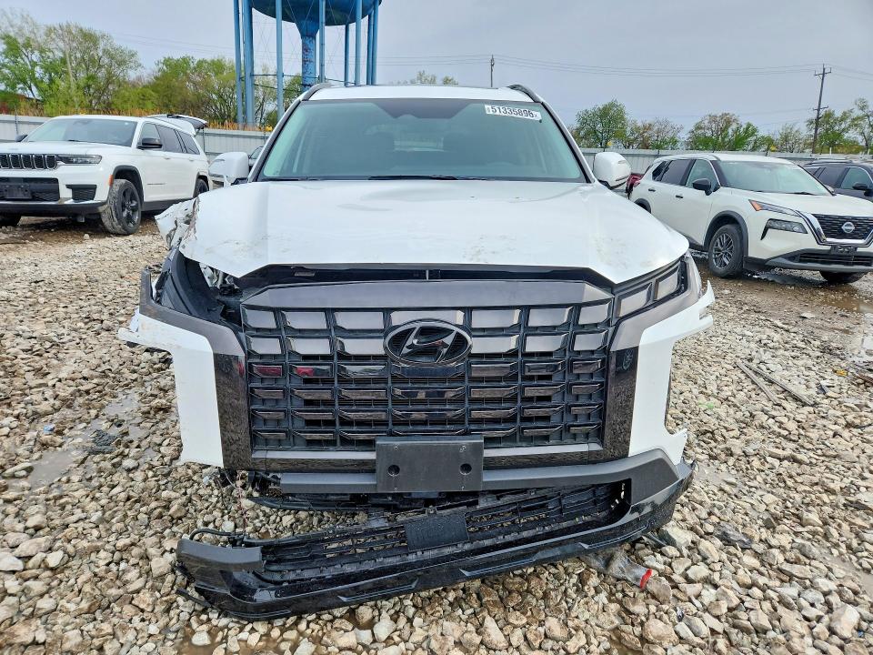 2023 Hyundai Palisade VIN KM8R3DGE8PU557468 COPART salvage auction — FRONT END, Id - Salvage Certificate Of Title, sold $6,200 on 2026-07-24 (photo 5)