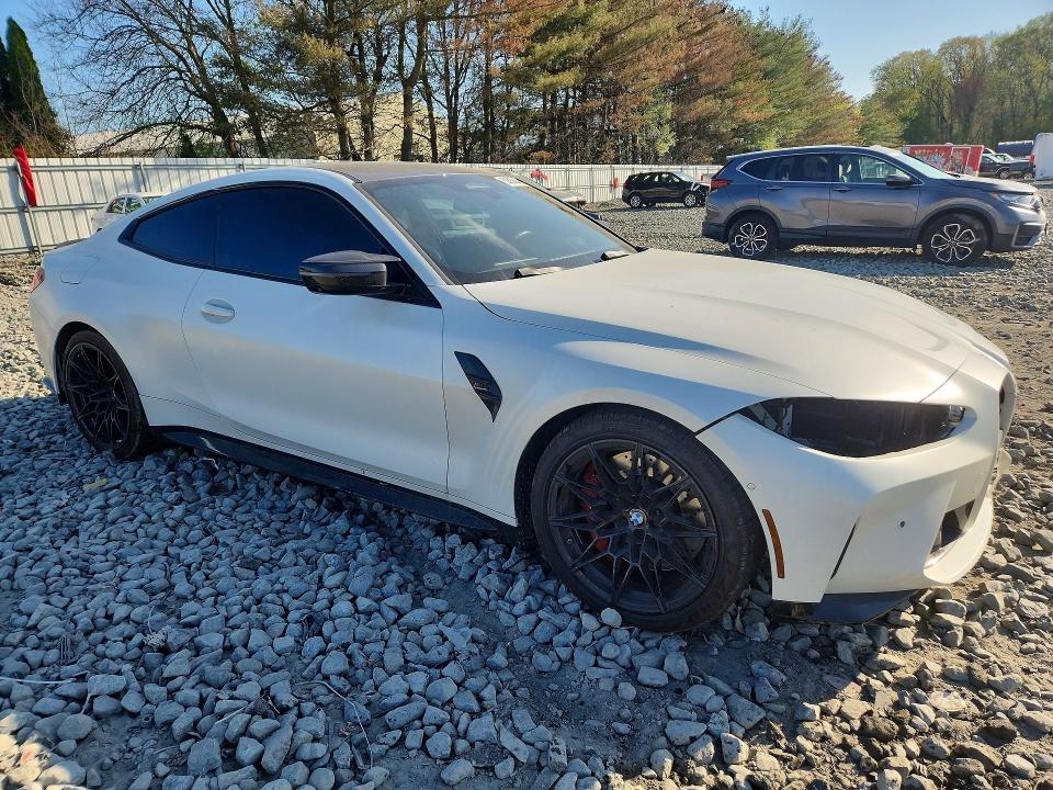 2022 BMW M4 VIN WBS43AZ08NCH79893 COPART salvage auction — FRONT END, Pa - Certificate Of Salvage, sold $41,000 on 2026-07-08 (photo 4)