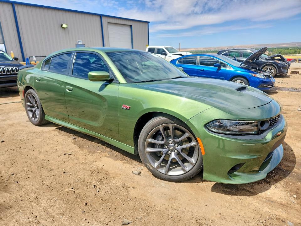 2022 Dodge Charger VIN 2C3CDXGJ8NH187472 COPART salvage auction — SIDE, Nm - Cert Of Title-Salvage, sold $325 on 2026-07-09 (photo 4)