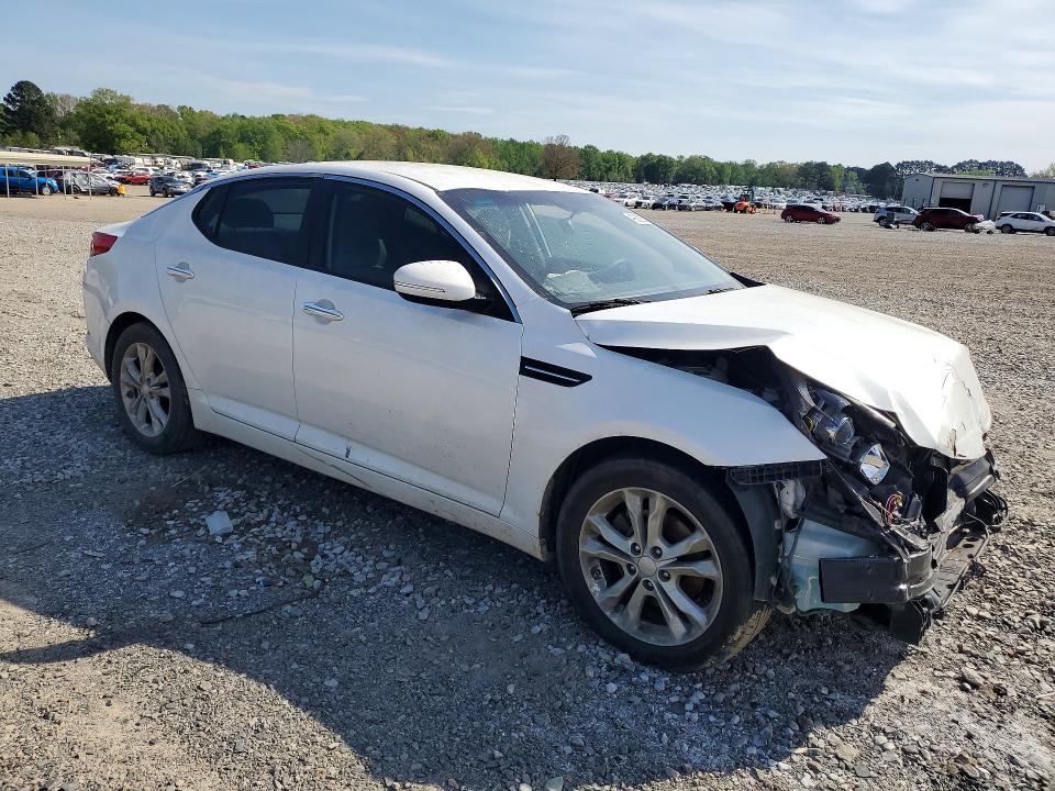 2013 Kia Optima VIN 5XXGM4A72DG234036 COPART salvage auction — FRONT END, Ar - Cert Of Title-Salvage, sold $675 on 2026-07-27 (photo 4)