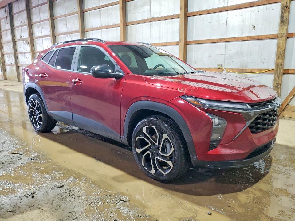 2024 Chevrolet Trax VIN KL77LJE22RC180161 COPART salvage auction — HAIL, Oh - Cert Of Title-Salvage, sold $9,400 on 2026-07-02 (photo 4)