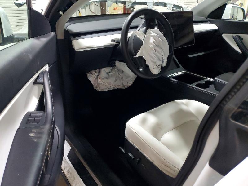 2021 Tesla Model y VIN 5YJYGDEE5MF187155 COPART salvage auction — FRONT END, PA - CERTIFICATE OF SALVAGE, sold $5,600 on 2026-07-15 (photo 8)