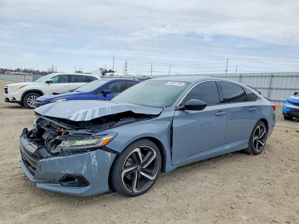 2022 Honda Accord VIN 1HGCV1F43NA087393 — COPART salvage auction photo