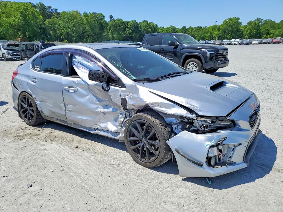 2018 Subaru Wrx VIN JF1VA1C68J9809256 COPART salvage auction — SIDE, Nc - Salvage Certificate Of Title, sold $3,500 on 2026-07-22 (photo 4)