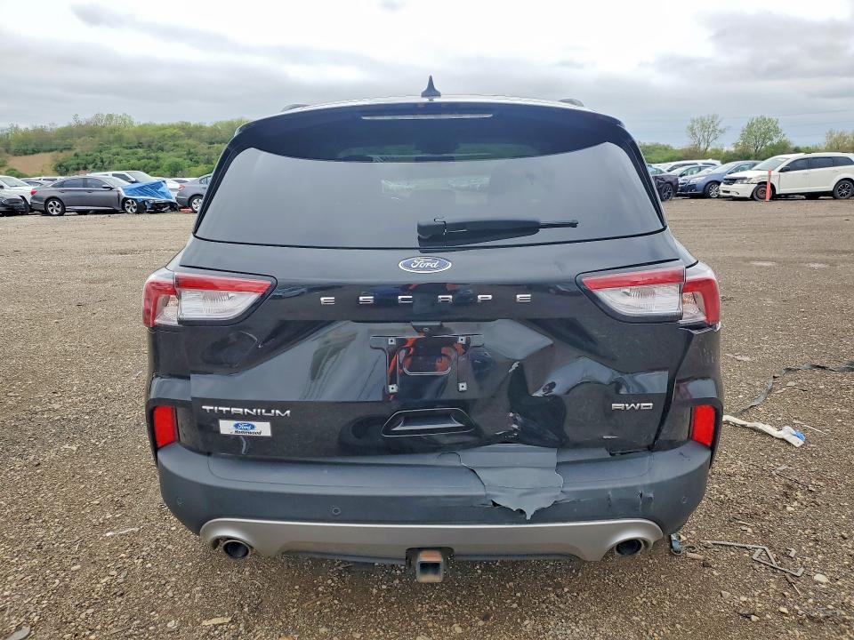 2022 Ford Escape VIN 1FMCU9J9XNUA39497 COPART salvage auction — REAR END, Il - Salvage Certificate, sold $8,800 on 2026-07-03 (photo 6)