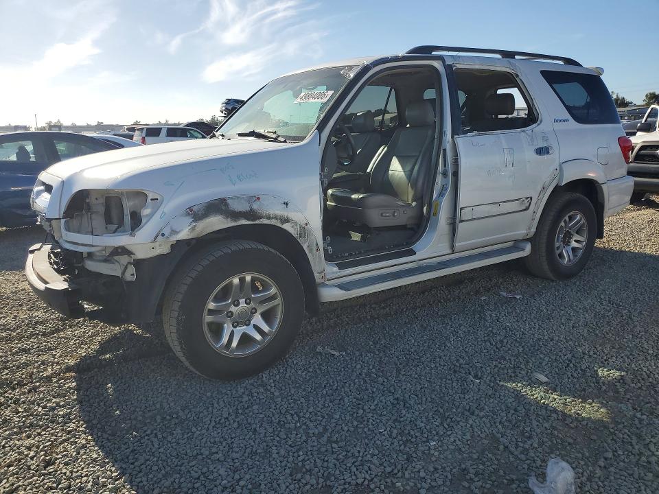2006 Toyota Sequoia VIN 5TDZT38A86S273934 COPART salvage auction — FRONT END, Ca - Salvage Certificate, sold $1,850 on 2026-07-10 (photo 1)