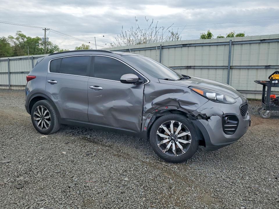2018 Kia Sportage VIN KNDPNCAC0J7431893 COPART salvage auction — FRONT END, ID - SALVAGE CERTIFICATE OF TITLE, sold $4,300 on 2026-07-31 (photo 4)
