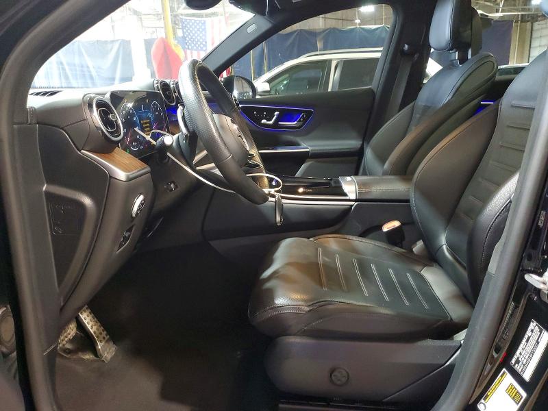 2024 Mercedes-benz Glc VIN W1NKM4HB1RF123027 COPART salvage auction — FRONT END, Mi - Scrap Certificate Of Title, sold $17,300 on 2026-07-14 (photo 7)