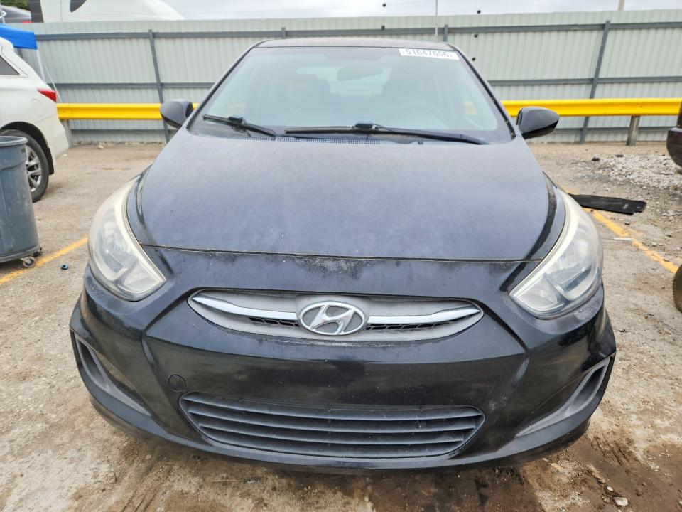 2016 Hyundai Accent VIN KMHCT4AE1GU081014 COPART salvage auction — REAR END, Ks - Cert Of Title-Salvage, sold $550 on 2026-07-20 (photo 5)