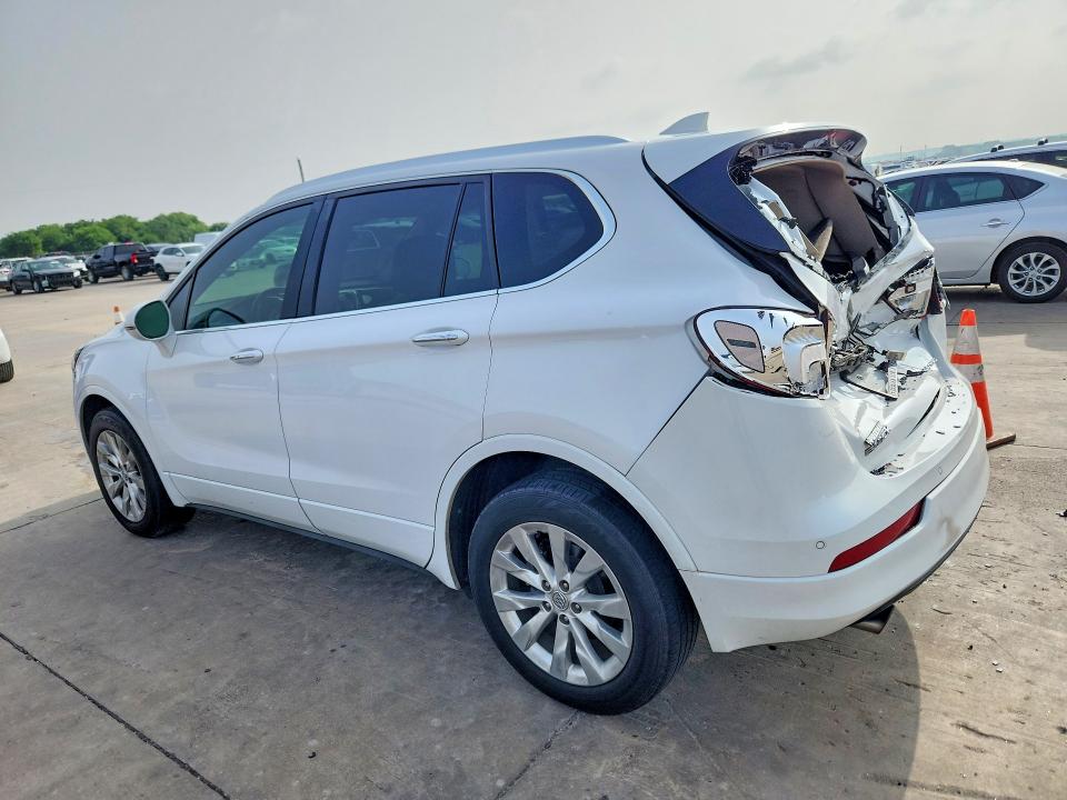 2018 Buick Envision VIN LRBFX1SA6JD010395 COPART salvage auction — REAR END, Tx - Certificate Of Title, sold $2,350 on 2026-07-02 (photo 2)