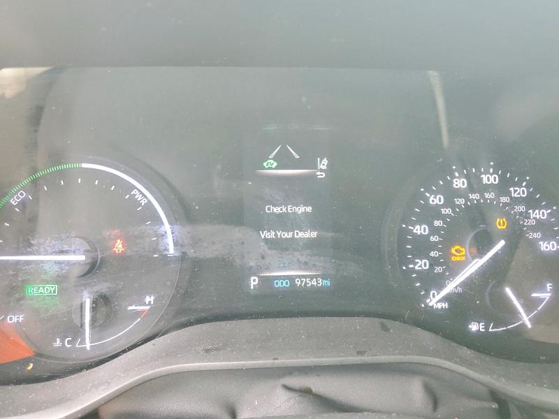 2021 Toyota Sienna VIN 5TDKSKFC5MS016343 COPART salvage auction — FRONT END, Id - Salvage Certificate Of Title, sold $8,800 on 2026-07-21 (photo 9)