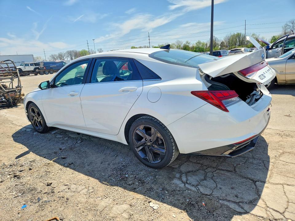 2023 Hyundai VIN 5NPLP4AG8PH105720 COPART salvage auction — REAR END, Oh - Cert Of Title-Salvage, sold $6,200 on 2026-07-27 (photo 2)