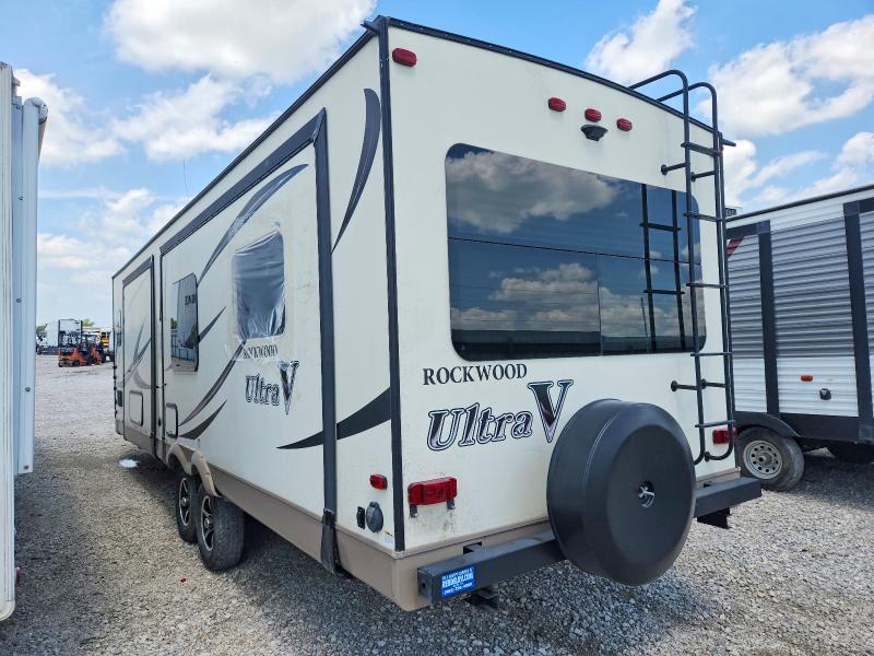 2016 Rockwood Ultra VIN 4X4TRLC2XGZ143149 COPART salvage auction — VANDALISM, TX - SALVAGE VEHICLE TITLE, sold $4,050 on 2026-07-30 (photo 3)