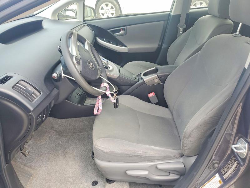 2012 Toyota Prius VIN JTDKN3DU5C1552729 COPART salvage auction — UNDERCARRIAGE, Ca - Salvage Certificate, sold $2,700 on 2026-07-02 (photo 7)