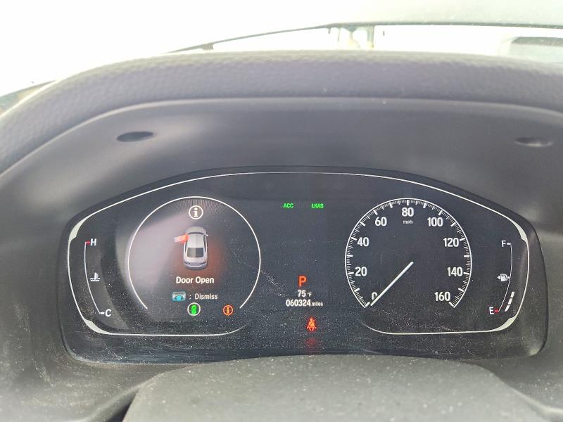 2018 Honda Accord VIN 1HGCV1F53JA158207 COPART salvage auction — REAR END, Tx - Salvage Vehicle Title, sold $7,700 on 2026-07-09 (photo 9)