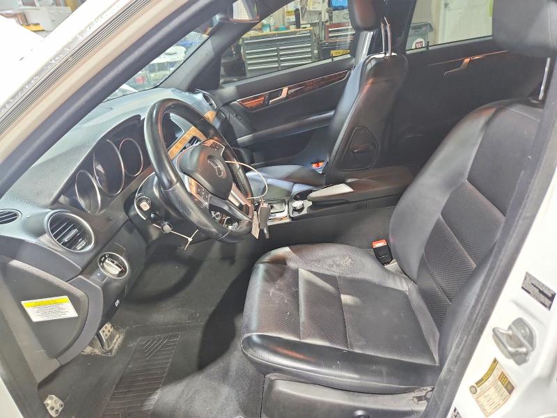 2013 Mercedes-benz C-klasse VIN WDDGF8AB5DR245041 COPART salvage auction — FRONT END, Mo - Salvage Certificate Of Title, sold $300 on 2026-07-28 (photo 7)