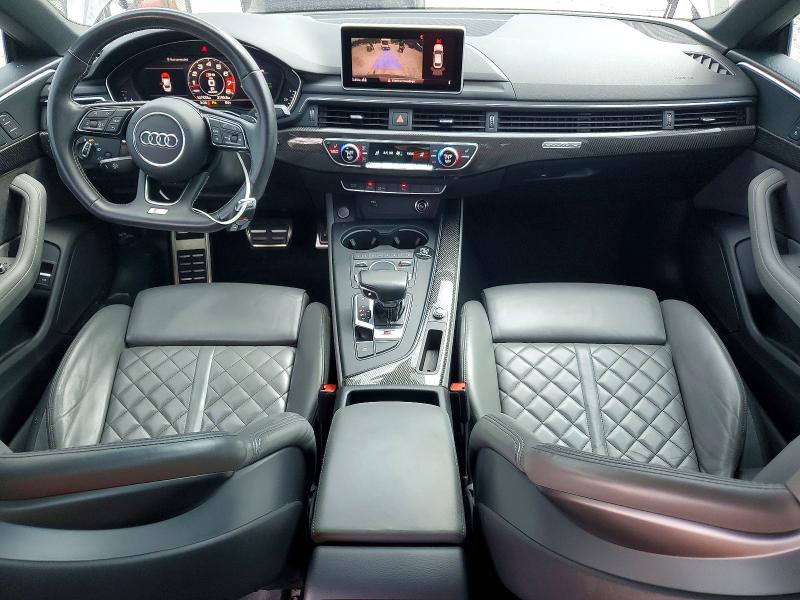 2019 Audi S5 VIN WAUB4CF59KA081155 COPART salvage auction — FRONT END, Tx - Certificate Of Title, sold $9,400 on 2026-07-07 (photo 8)