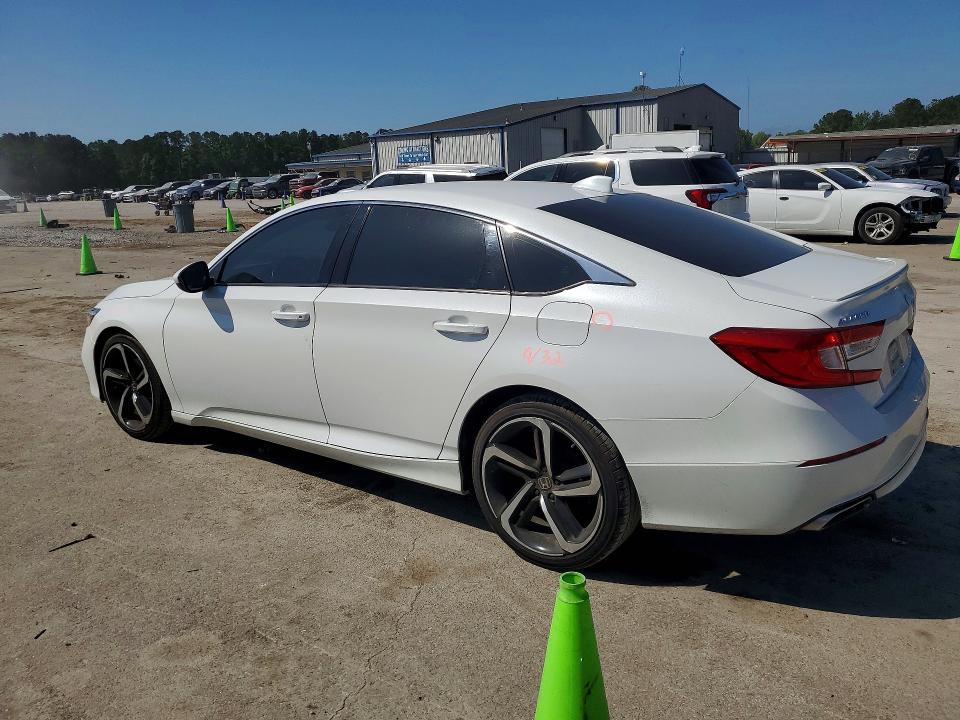2020 Honda Accord VIN 1HGCV1F3XLA143835 COPART salvage auction — REAR END, Ms - Cert Of Title-Salvaged, sold $300 on 2026-07-31 (photo 2)