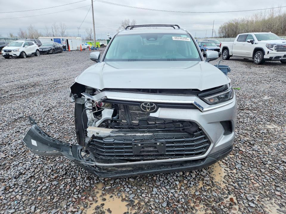 2024 Toyota Highlander VIN 5TDACAB5XRS027940 COPART salvage auction — FRONT END, Il - Salvage Certificate, sold $17,600 on 2026-07-06 (photo 5)