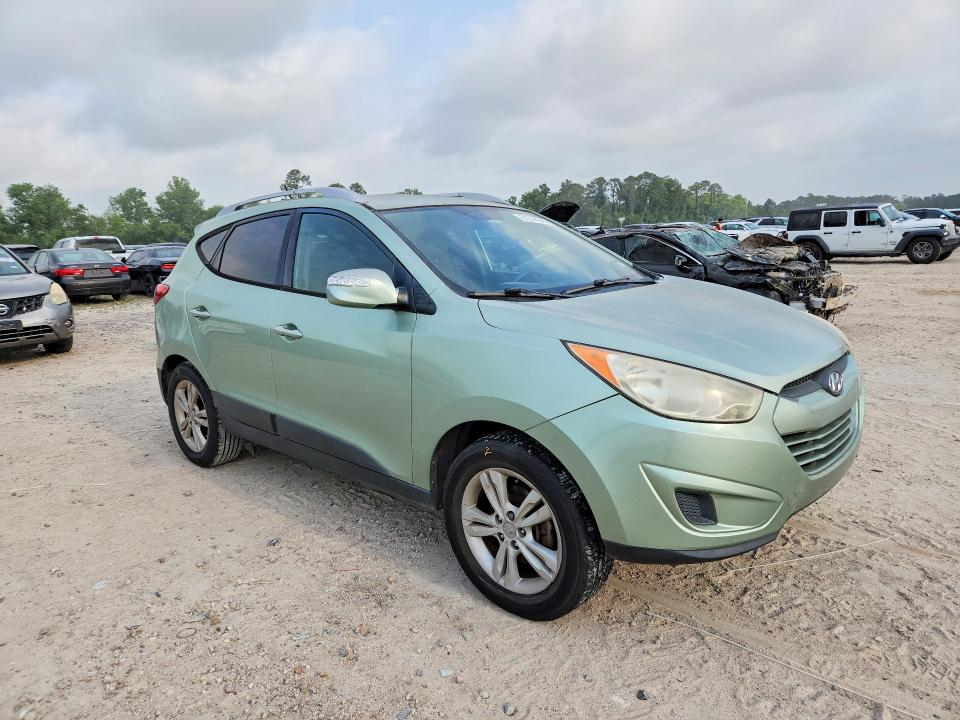 2012 Hyundai Tucson VIN KM8JU3AC8CU424411 COPART salvage auction — REAR END, TX, sold $1,750 on 2026-07-17 (photo 4)