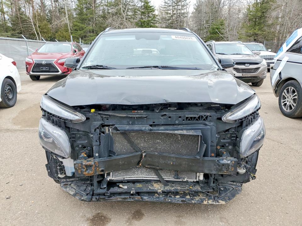 2023 Hyundai Kona VIN KM8K22AB9PU933599 COPART salvage auction — FRONT END, On - Permit Salvage, sold $3,100 on 2026-07-28 (photo 5)
