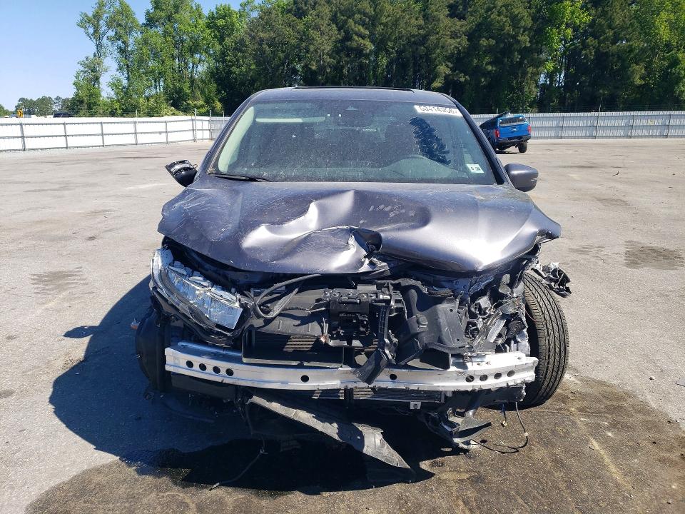 2025 Honda Odyssey VIN 5FNRL6H63SB089948 COPART salvage auction — FRONT END, Nc - Salvage Certificate Of Title, sold $6,000 on 2026-07-14 (photo 5)