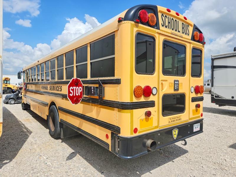 2010 Ic corporation Ce series school VIN 4DRBUSKN5AB236243 COPART salvage auction — MINOR DENT/SCRATCHES, TX - CERTIFICATE OF TITLE, sold $1,800 on 2026-09-04 (photo 3)