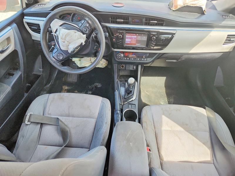 2014 Toyota Corolla VIN 5YFBURHEXEP092068 COPART salvage auction — FRONT END, Ga - Cert Of Title-Salvage, sold $775 on 2026-07-28 (photo 8)