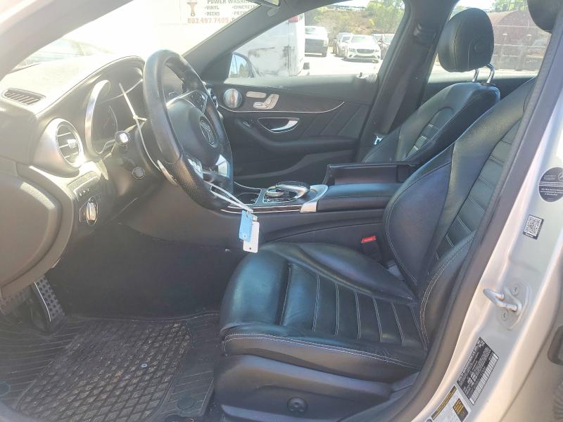 2016 Mercedes-benz C-klasse VIN 55SWF6EB8GU142886 COPART salvage auction — FRONT END, Sc - Cert Of Title-Salvage, sold $6,600 on 2026-07-03 (photo 7)