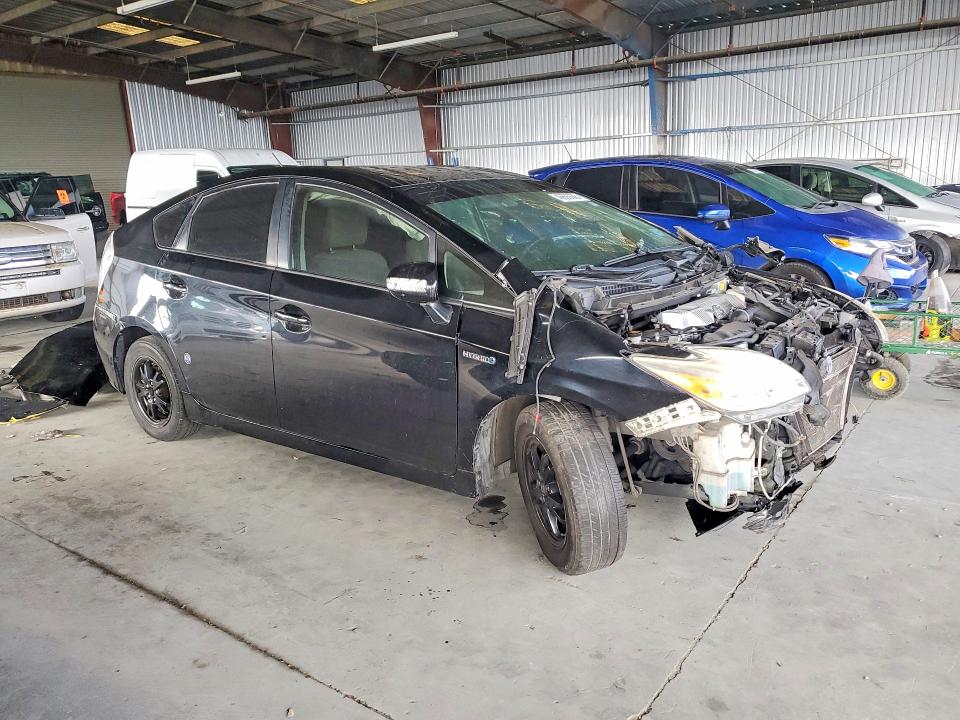 2014 Toyota Prius VIN JTDKN3DUXE1798176 COPART salvage auction — FRONT END, Ca - Salvage Certificate, sold $300 on 2026-07-02 (photo 4)