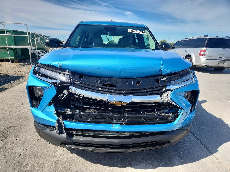 2026 Chevrolet Trailblazer VIN KL79MMSP9TB123850 COPART salvage auction — FRONT END, La - Cert Of Title-Salvage, sold $7,200 on 2026-07-08 (photo 5)